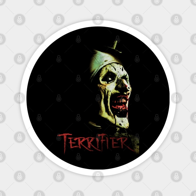 Art The Clown Terrifier Magnet by tngrdeadly